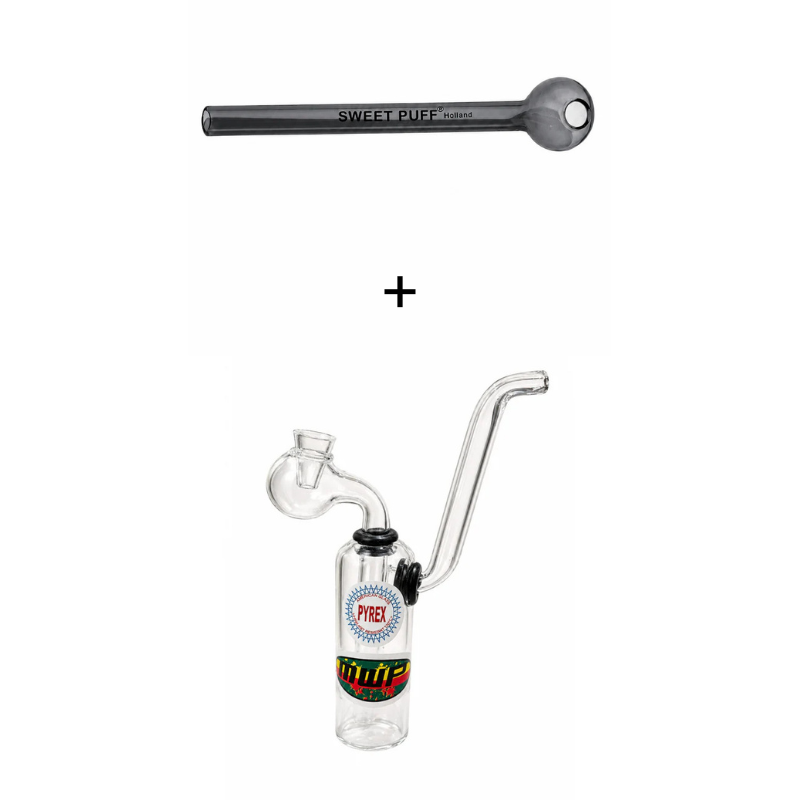 Traveller Sweet Puff Pipe & Water Pipe Bundle
