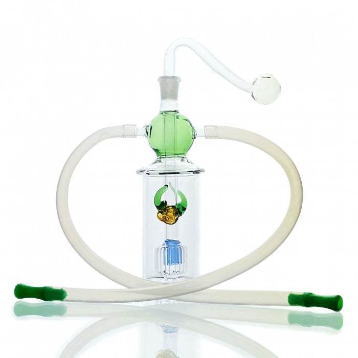 Glass Percolator Water Pipe For Two 13cm