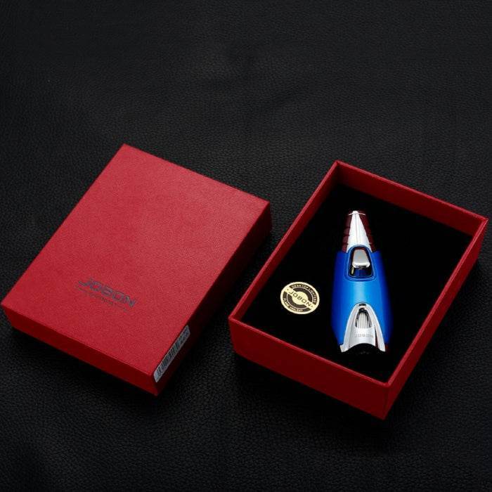 Jobon Rocket Torch Zinc Alloy Jet Flame Lighter
