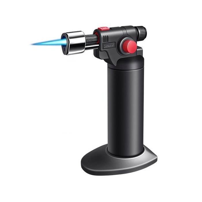 Zengaz Micro Torch Jet Lighter Black - Bong Empire