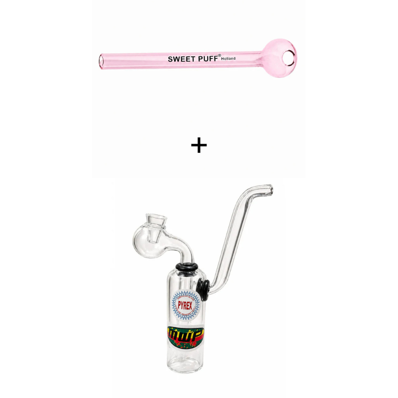 Traveller Sweet Puff Pipe & Water Pipe Bundle