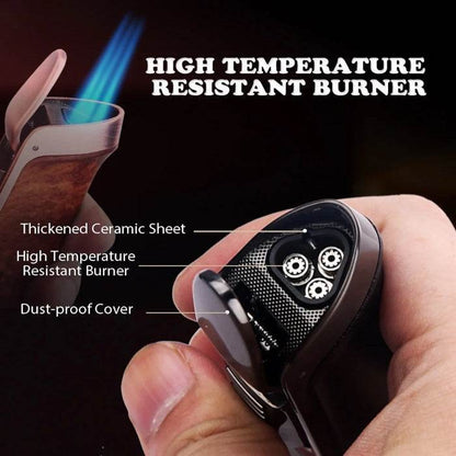 Honest Refillable Triple Jet Torch Lighter - Bong Empire