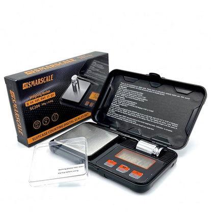 Suitcase Digital Scales Set 0.01-200g