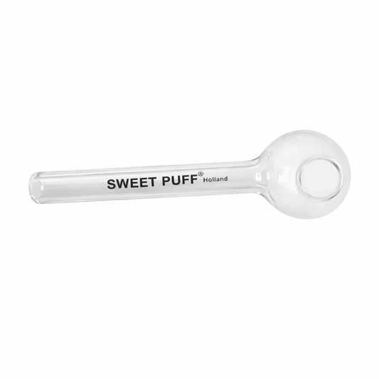 Straight Sweet Puff Glass Pipe 11cm
