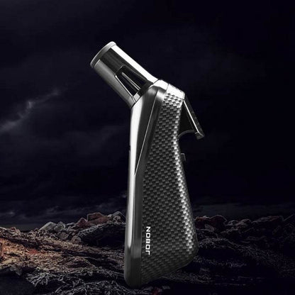 Jobon Butane Torch Lighter – Blue Flame black - Bong Empire