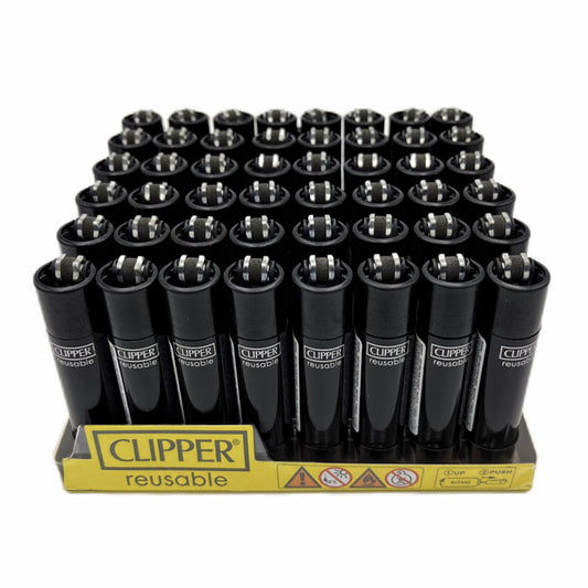 Clipper Soft Touch Refillable Gas Lighter - Bong Empire