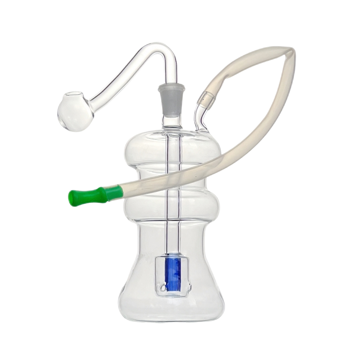 Glass Filter Bubbler Water Pipe 12cm