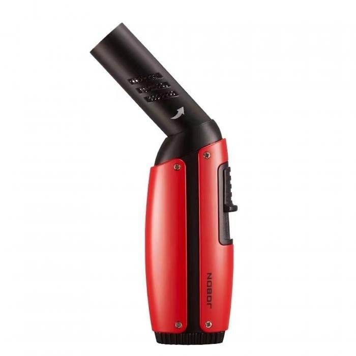 Jobon Adjustable Nozzle Jet Torch Lighter Red - Bong Empire