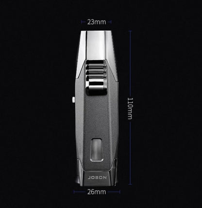 Jobon Double Flame Refillable Jet Torch Lighter
