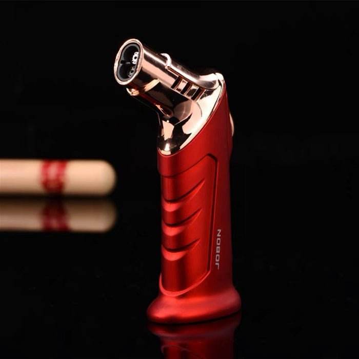 JOBON Double Jet Flame Lighter Red - Bong Empire