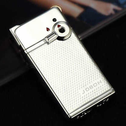 JOBON Dual Jet & Normal Flame Lighter Faint Gold