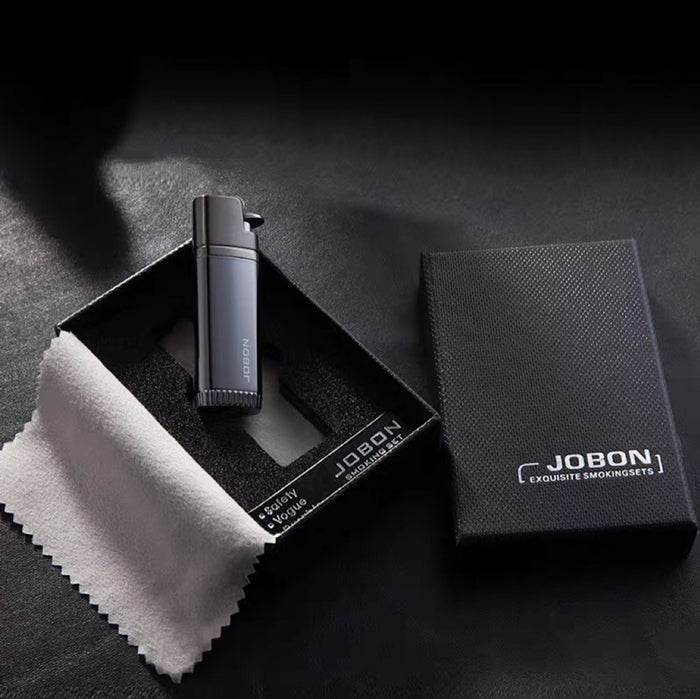 Jobon Flint Lit Twin Jet Flame Lighter