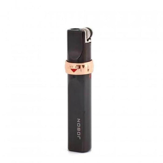 JOBON Flint Slim Jet Lighter Black - Bong Empire