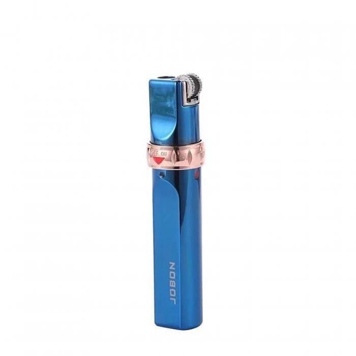 JOBON Flint Slim Jet Lighter Blue - Bong Empire