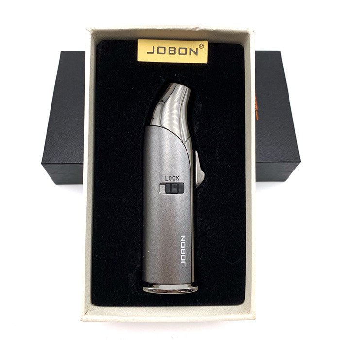 Jobon Premium Jet Flame Lighter Grey