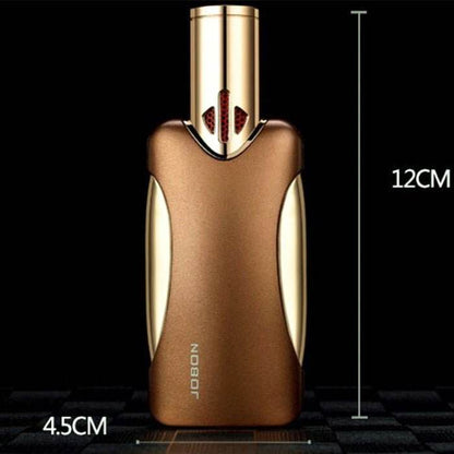 Jobon Quadruple Jet Flame Lighter Gold