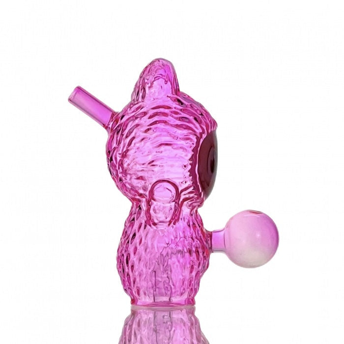 Labubu Mini Bubbler Glass Pipe 12cm