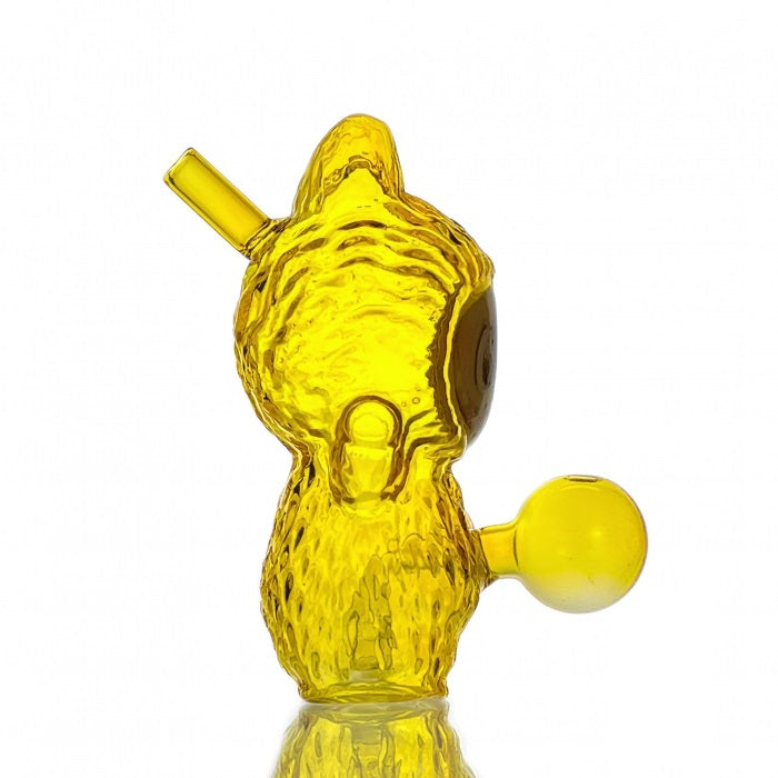 Labubu Mini Bubbler Glass Pipe 12cm