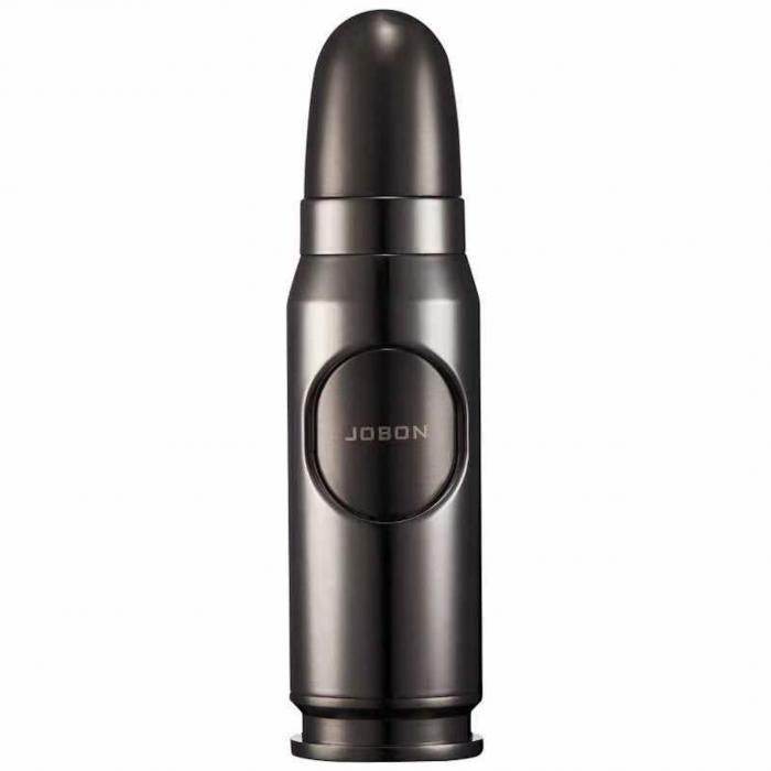 Jobon Bullet Shaped Cigar Jet Lighter Dark Grey - Bong Empire