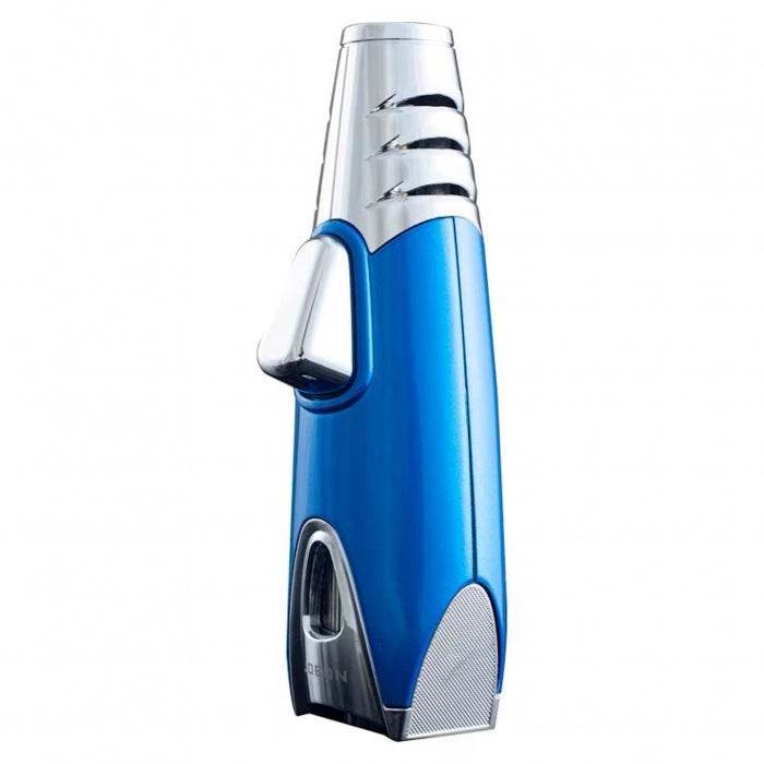 Jobon Rocket Torch Zinc Alloy Jet Flame Lighter Blue