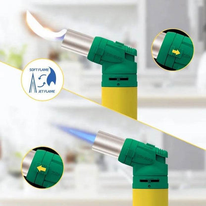 Zengaz Rasta Dual Flame Burner Jet Lighter - Bong Empire